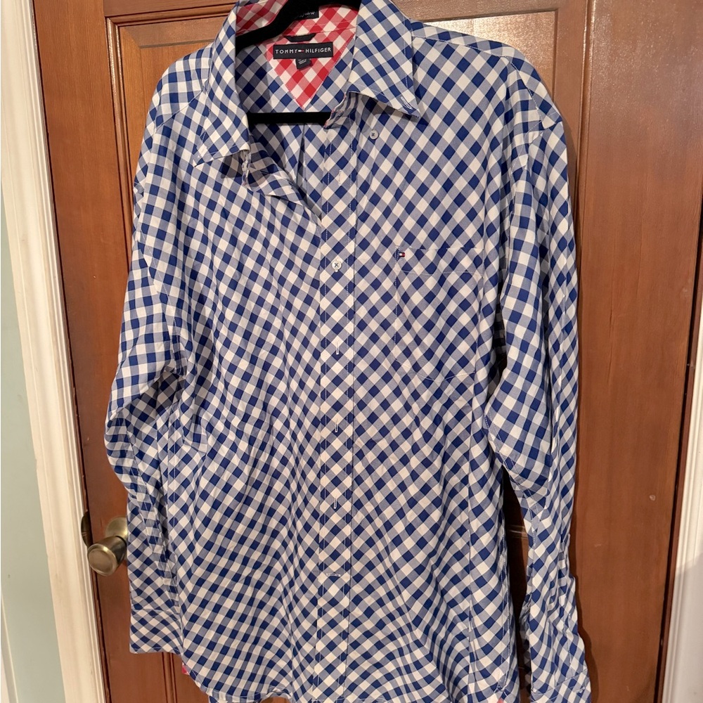 Tommy Hilfiger Long Sleeve Casual Dress Shirt